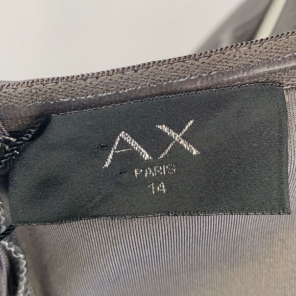Armani Exchange NWT gray with black lace dress - Picture 11 of 13